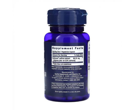 Придбати Optimized Saffron - 60 vcaps, image , зображення 2, характеристики, відгуки