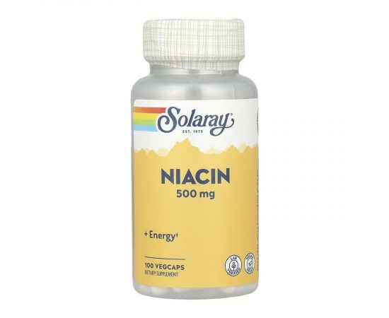 Придбати Niacin 500mg - 100 vcaps, image , характеристики, відгуки