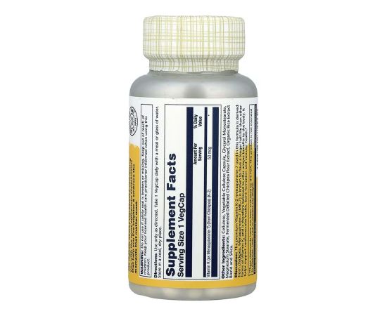 Придбати Vitamin K-2 MK-7 50mcg - 60 vcaps, image , зображення 2, характеристики, відгуки
