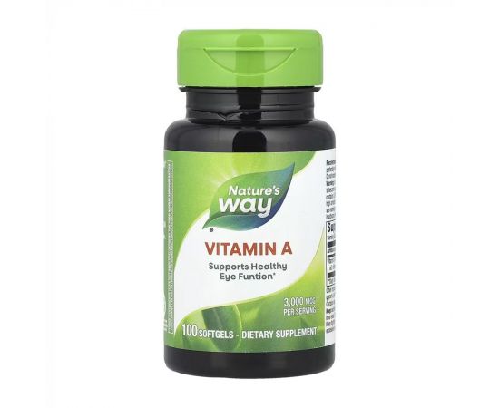 Придбати Vitamin A - 100 softgels, image , характеристики, відгуки