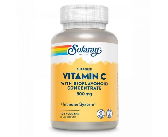 Придбати Vitamin C with Bioflavonoid Concentrate 500mg - 100 vcaps, image , характеристики, відгуки