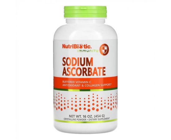 Придбати Sodium Ascorbate Powder - 454g, image , характеристики, відгуки