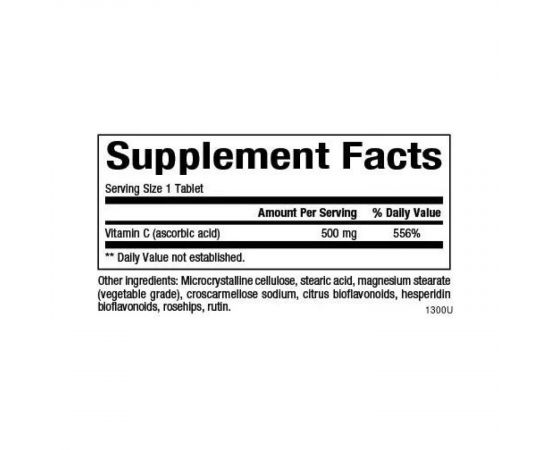 Придбати Vitamin C 500mg - 90 tabs, image , зображення 2, характеристики, відгуки