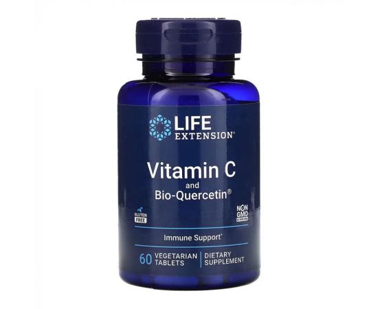 Придбати Vitamin C & Bio-Quercetin Phytosome - 60 vcaps, image , характеристики, відгуки