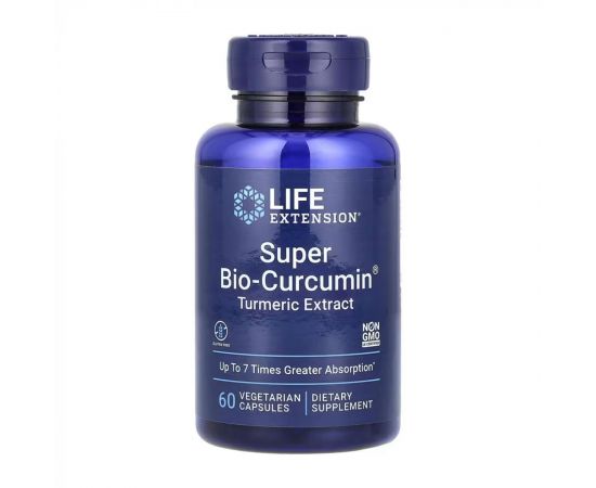 Придбати Super Bio-Curcumin® Turmeric Extract 400 mg - 60 vcaps, image , характеристики, відгуки