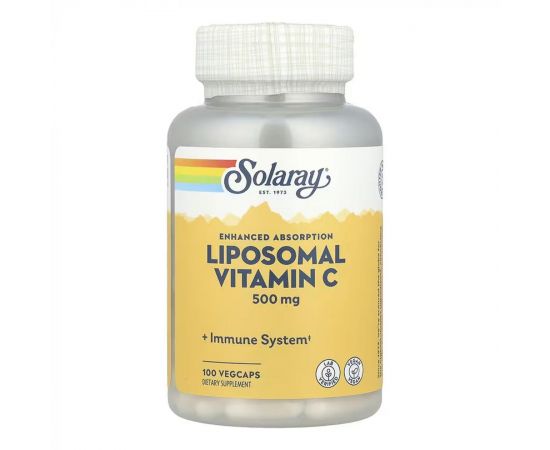 Придбати Liposomal Vitamin C 500mg - 100 vcaps, image , характеристики, відгуки