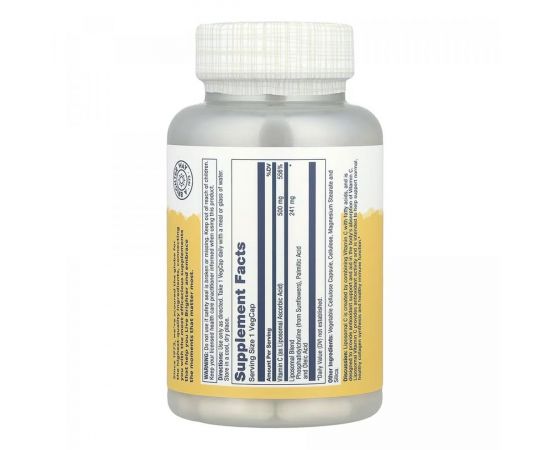 Придбати Liposomal Vitamin C 500mg - 100 vcaps, image , зображення 2, характеристики, відгуки
