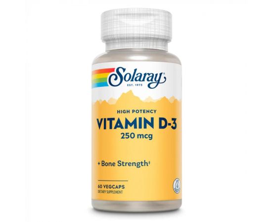 Купить Super Strength Vitamin D-3 250mcg - 60 vcaps, фото , характеристики, отзывы