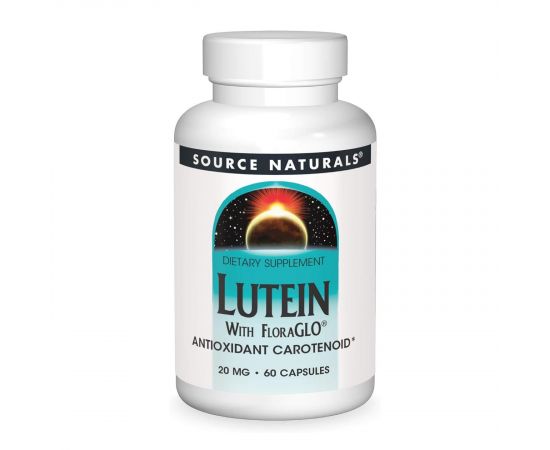 Придбати Lutein 20 mg - 60 caps, image , характеристики, відгуки