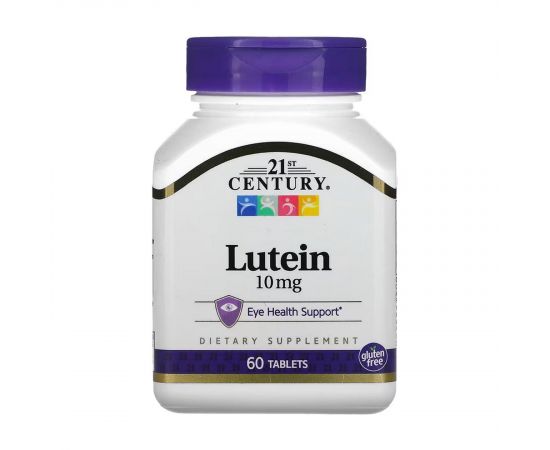 Придбати Lutein 10 mg - 60 tabs, image , характеристики, відгуки