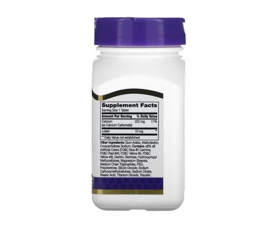 Придбати Lutein 10 mg - 60 tabs, image , зображення 2, характеристики, відгуки