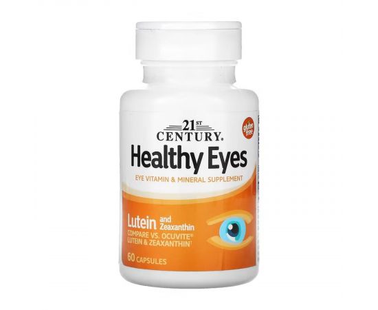 Придбати Healthy Eyes Lutein & Zeaxanthin - 60 caps, image , характеристики, відгуки