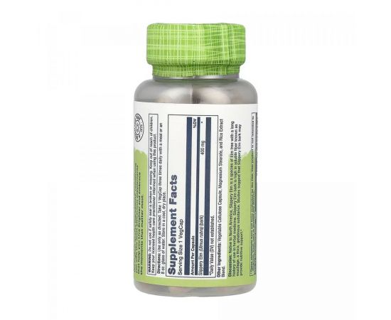 Придбати Slippery Elm Bark 400mg - 100 vcaps, image , зображення 2, характеристики, відгуки