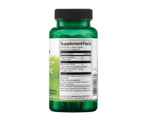 Придбати Probiotic+ Prebiotic Fiber 1 Billion Cfu - 60 vcaps, image , зображення 2, характеристики, відгуки