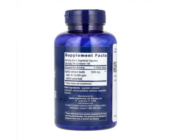 Придбати Optimized Garlic - 200 vcaps, image , зображення 2, характеристики, відгуки