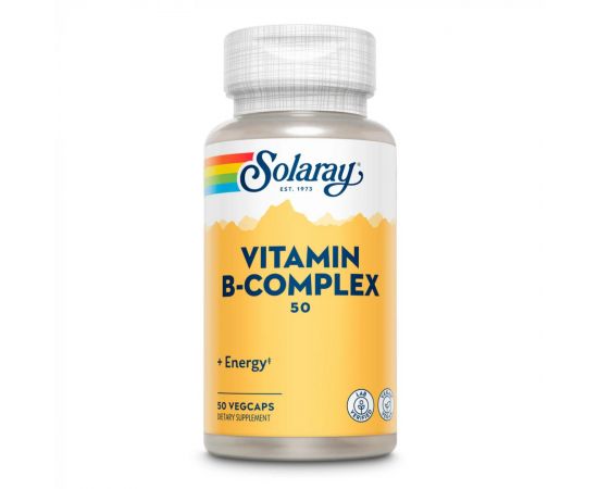 Придбати Vitamin B-Complex 50mg - 50 vcaps, image , характеристики, відгуки