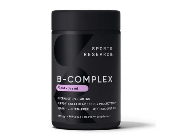 Придбати Vitamin B-Complex - 60 softgels, image , характеристики, відгуки