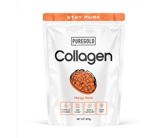 Придбати Collagen - 300g Tropical Mango ith Mango pieces, image , характеристики, відгуки