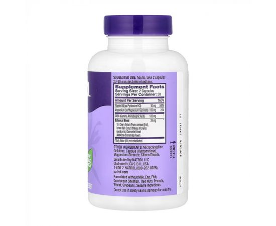 Придбати Sleep & Restore Melatonin Free - 60 caps, image , зображення 2, характеристики, відгуки