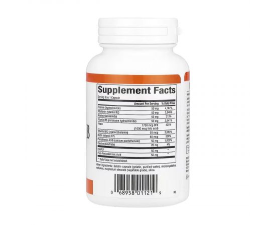 Придбати Hi Potency B Complex 50mg - 90 caps, image , зображення 2, характеристики, відгуки
