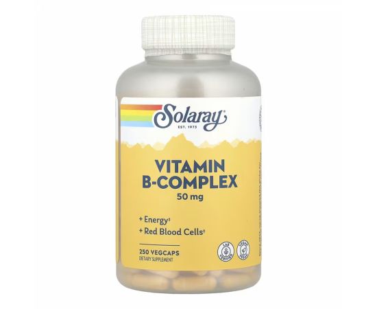 Придбати Vitamin B-Complex 50 50mg - 250 vcaps, image , характеристики, відгуки