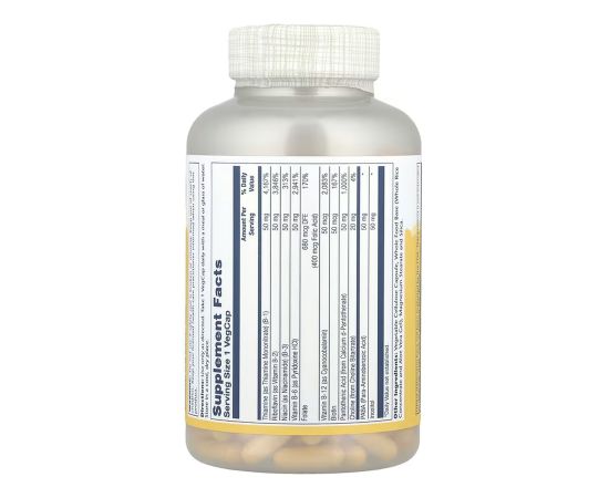 Придбати Vitamin B-Complex 50 50mg - 250 vcaps, image , зображення 2, характеристики, відгуки
