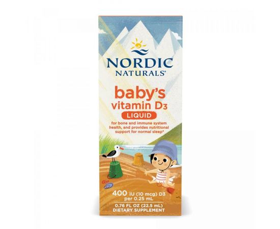 Придбати Baby's Vitamin D3 Liquid - 22.5 ml, image , характеристики, відгуки