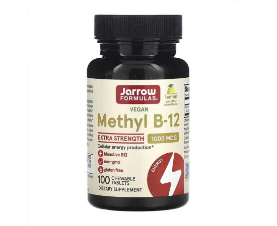 Придбати Methyl B12 Methylcobalamin 1000 mcg - 100 tabs, image , характеристики, відгуки