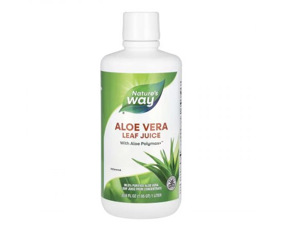 Придбати Aloe Vera Leaf Juice - 1000ml, image , характеристики, відгуки