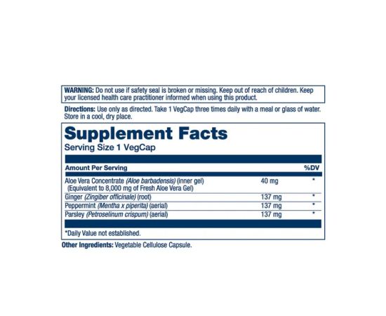 Придбати Super Aloe Vera Gel 8000mg - 100 vcaps, image , зображення 2, характеристики, відгуки