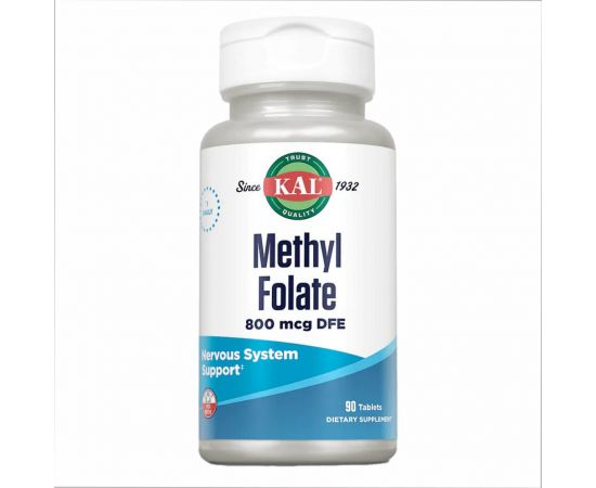 Придбати Methyl Folate 800mcg - 90 tabs, image , характеристики, відгуки