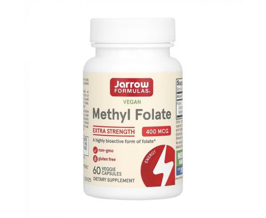 Придбати Methyl Folate - 60 vcaps, image , характеристики, відгуки