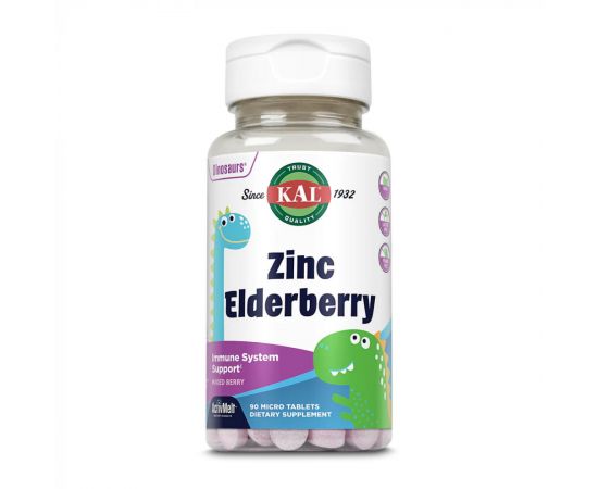 Придбати Zinc Elderberry 5mg - 90 tabs Berry, image , характеристики, відгуки