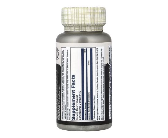 Придбати Lycopene 20mg - 30 vcaps, image , зображення 2, характеристики, відгуки