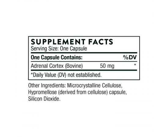 Придбати Adrenal Cortex - 60 caps, image , зображення 2, характеристики, відгуки