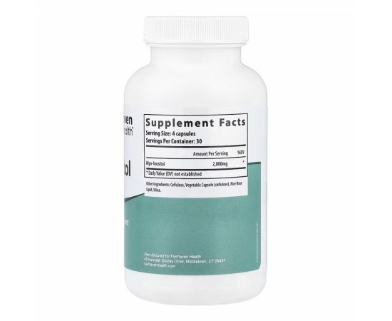 Придбати Myo-Inositol - 120 caps, image , зображення 2, характеристики, відгуки