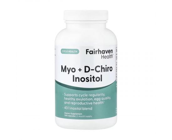 Придбати Myo + D-Chiro Inositol - 240 caps, image , характеристики, відгуки