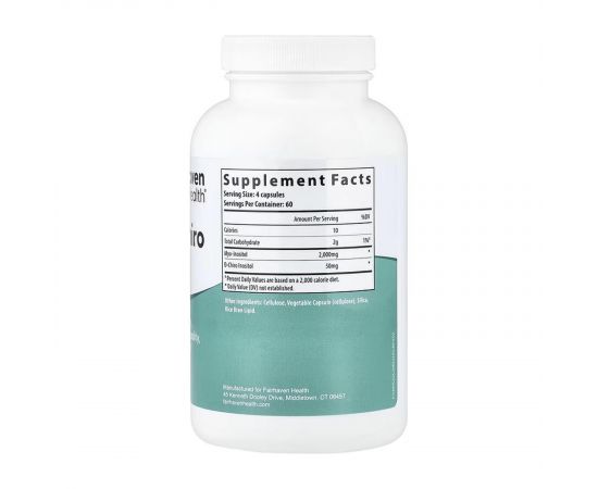 Придбати Myo + D-Chiro Inositol - 240 caps, image , зображення 2, характеристики, відгуки
