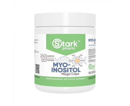 Придбати Myo-Inositol 500mg - 240 caps, image , характеристики, відгуки