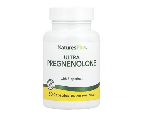 Придбати Ultra Pregnenolone with Bioperine - 60 caps, image , характеристики, відгуки