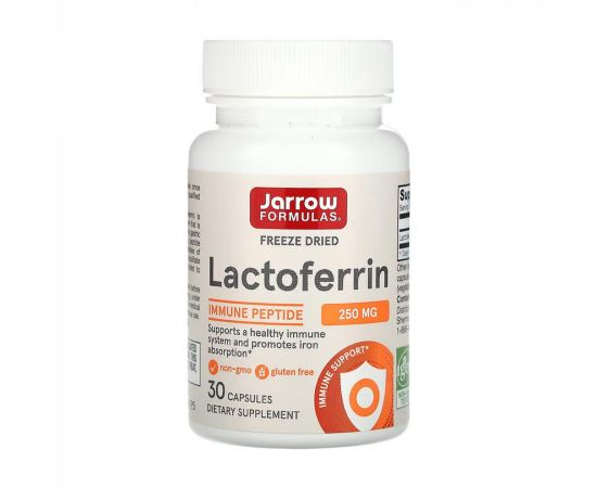 Придбати Lactoferrin 250mg - 30 vcaps, image , характеристики, відгуки