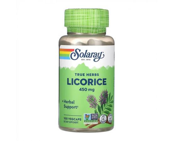 Придбати Licorice 450mg - 100 vcaps, image , характеристики, відгуки