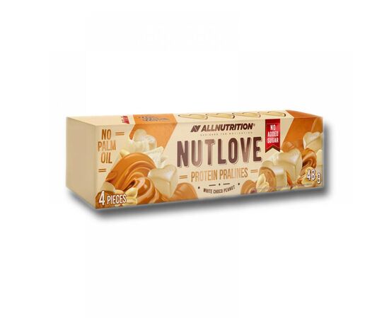 Купить Nut Love 4Pieces - 48g White Choco Peanut, фото , характеристики, отзывы