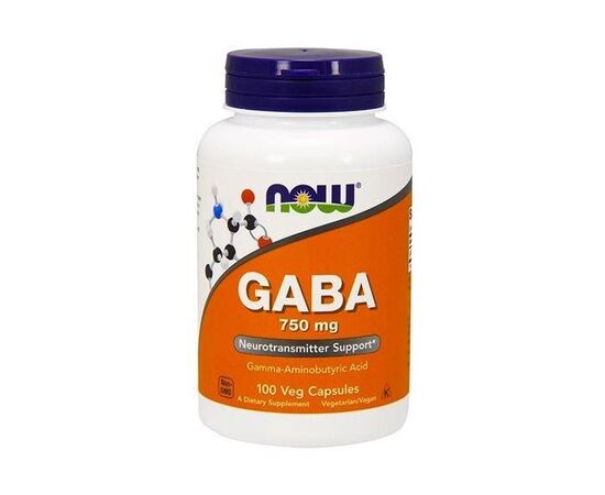 Купить Аминокислота для спорта GABA 500mg - 100vcaps - NOW FOODS, фото , характеристики, отзывы