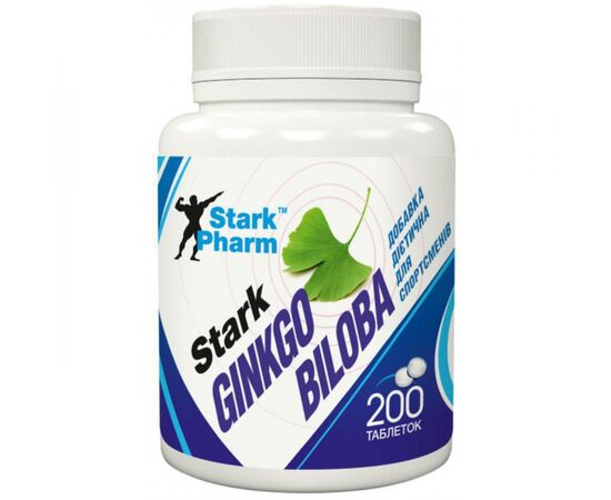 Купить Stark Ginkgo Biloba Extract 40mg - 200 tabs, фото , характеристики, отзывы