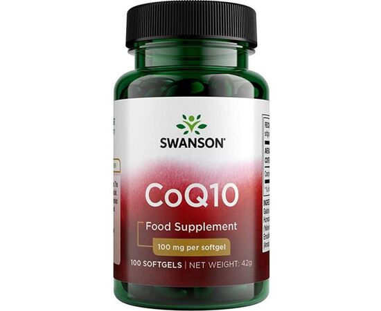 Купить Витаминный комплекс Ultra COQ10 100 mg - 100 softg - Swanson, фото , характеристики, отзывы