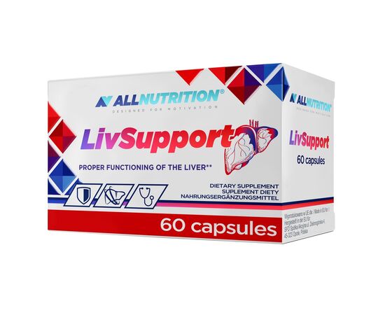 Купить Комплекс для печени, Livsupport - 60caps - All Nutrition, фото , характеристики, отзывы