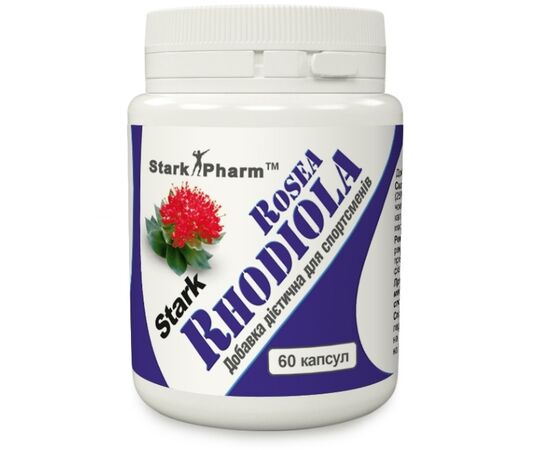 Купить Витаминно-минеральный комплекс Stark Rhodiola rose 400mg - 60caps - Stark Pharm, фото , характеристики, отзывы