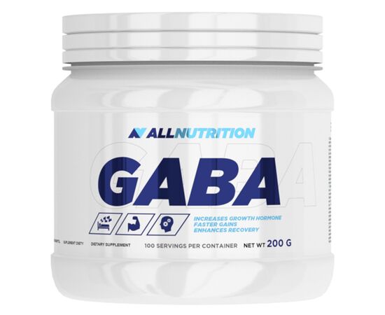 Придбати Амінокислота для спорту GABA -200g - All Nutrition, image , характеристики, відгуки