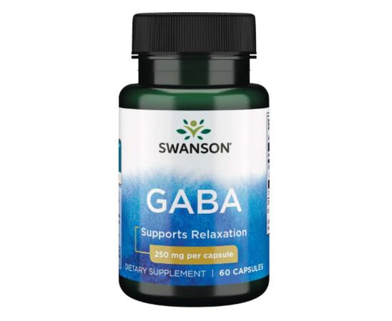 Купить GABA 250 mg - 60 Caps, фото , характеристики, отзывы